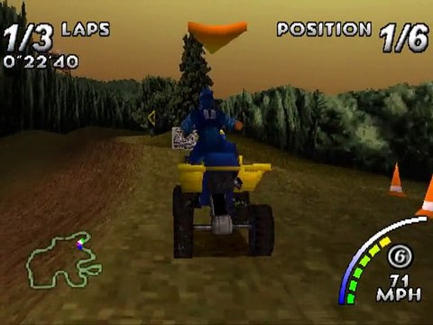 ATV: Quad Power Racing online multiplayer - psx