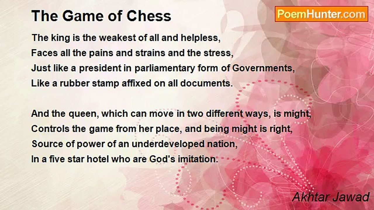 Akhtar Jawad - The Game of Chess