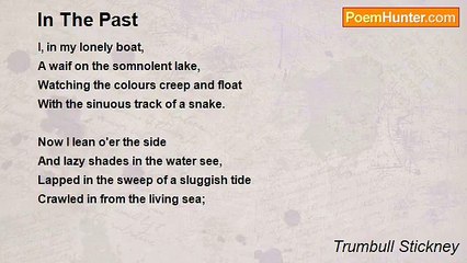 Trumbull Stickney - In The Past