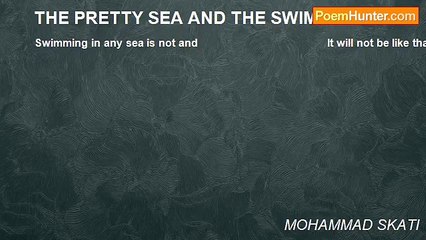 MOHAMMAD SKATI - THE PRETTY SEA AND THE SWIMMING POOL