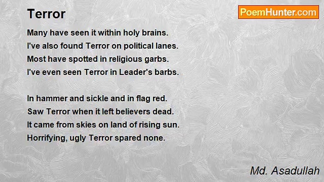 Md. Asadullah - Terror
