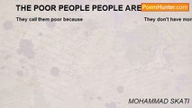 MOHAMMAD SKATI - THE POOR PEOPLE PEOPLE ARE AMONG US