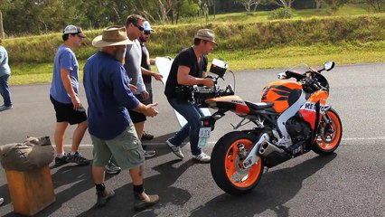 Making of del anuncio protagonizado por Casey Stoner y la CBR1000RR