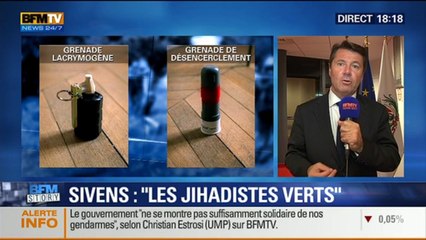 BFM Story: Drame de Sivens: Christian Estrosi dénonce "une existence de commandos organisés s'attaquant aux forces de l'ordre" - 29/10