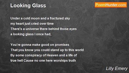 Poetic Lilly Emery - Looking Glass