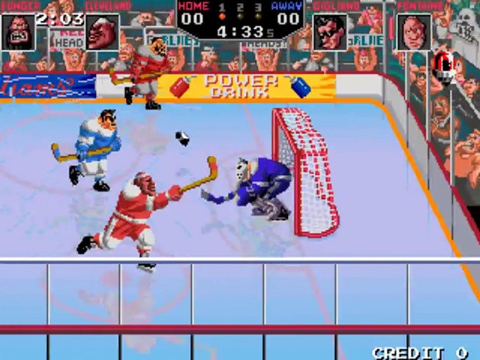 Hit the Ice - The Video Hockey League online multiplayer - arcade