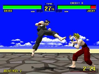 Virtua Fighter online multiplayer - arcade