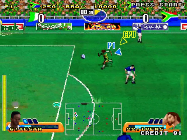 ES Evolution Soccer – Gameplay – arcade