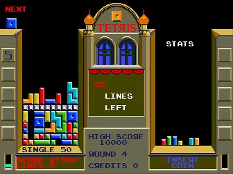 Tetris online multiplayer - arcade