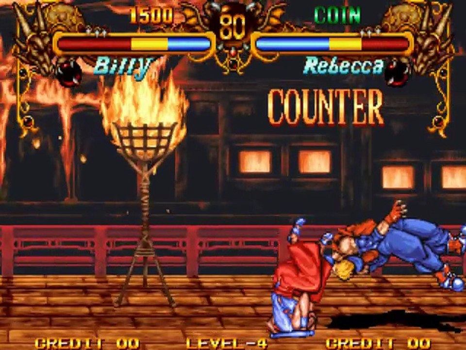 Double Dragon online multiplayer - neo-geo