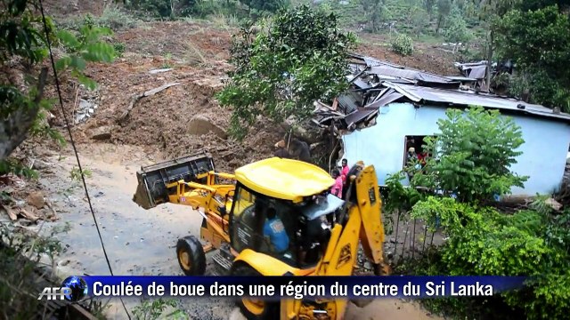 Coulées de boue au Sri Lanka: une centaine de morts, selon le gouvernement
