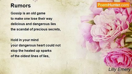 Poetic Lilly Emery - Rumors