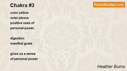 Heather Burns - Chakra #3