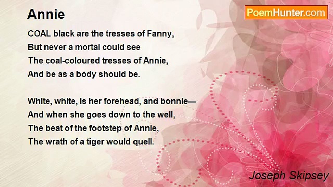 Joseph Skipsey - Annie