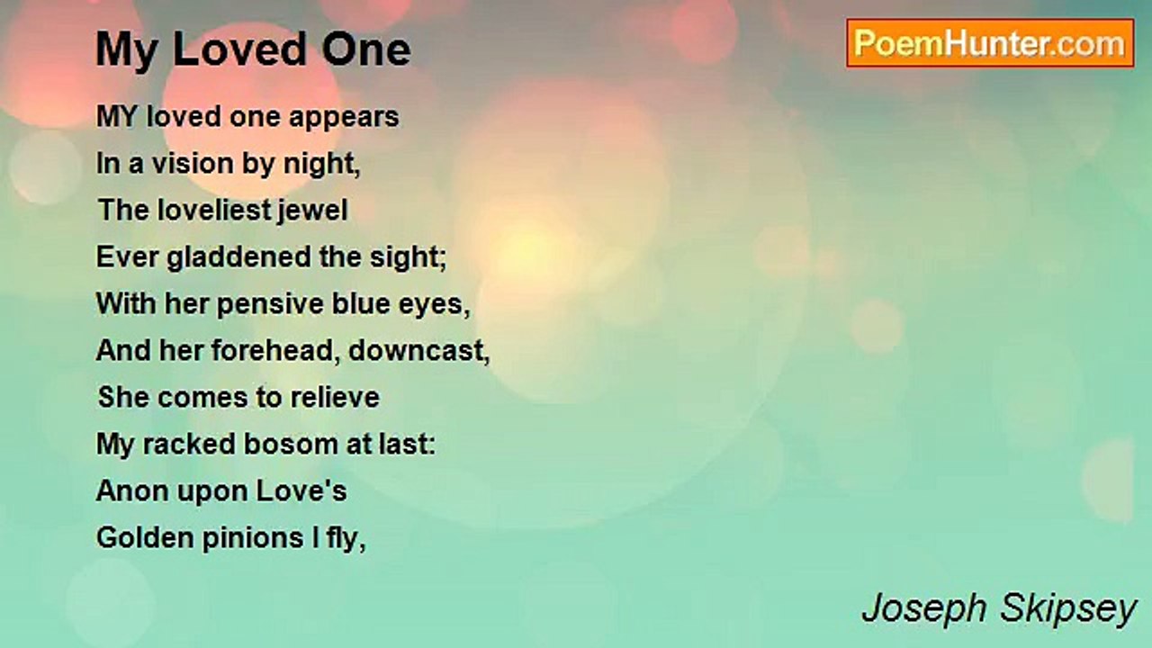 Joseph Skipsey - My Loved One