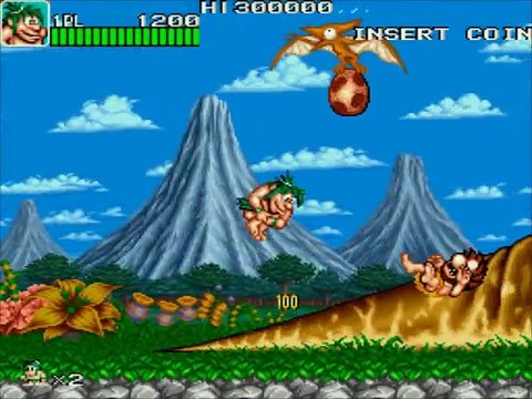 Joe & Mac : Caveman Ninja online multiplayer - arcade