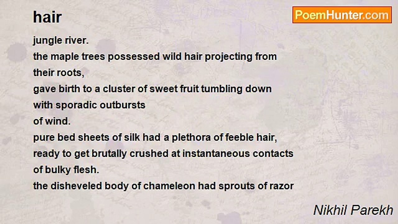 Nikhil Parekh - hair