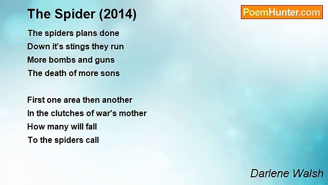 Darlene Walsh - The Spider (2014)