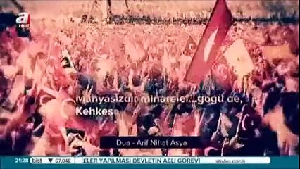 Başbakan 'Dua' şiirini okudu milyonlar amin dedi - Dünya ve Gerçekler