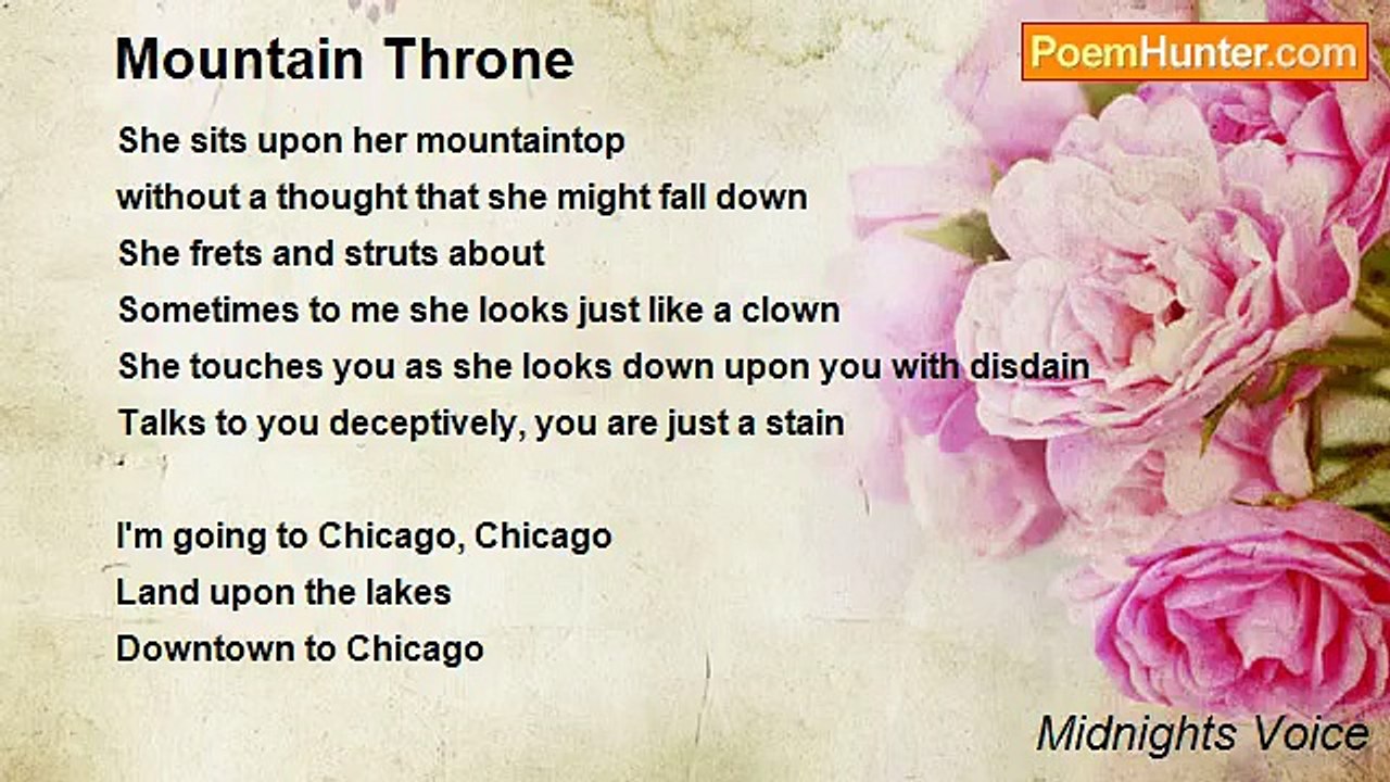 Midnights Voice - Mountain Throne