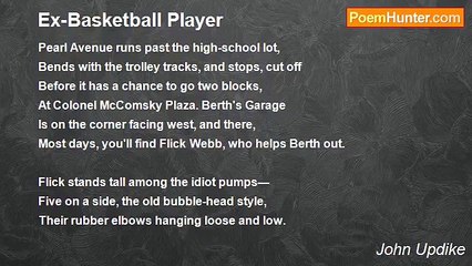 John Updike - Ex-Basketball Player