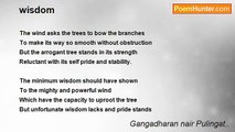 Gangadharan nair Pulingat.. - wisdom