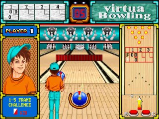 Virtua Bowling online multiplayer - arcade