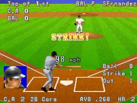 Great Sluggers - Featuring 1994 Team Rosters online multiplayer - arcade