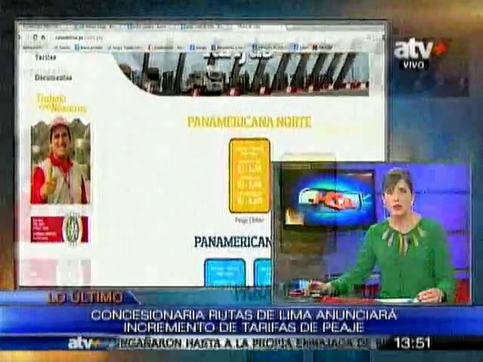 Anunciarán incremento de peaje