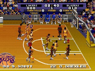Tecmo Super NBA Basketball online multiplayer - snes