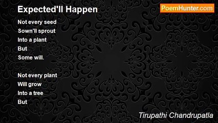 Tirupathi Chandrupatla - Expected'll Happen