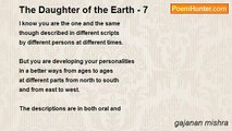 gajanan mishra - The Daughter of the Earth - 7