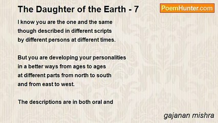 gajanan mishra - The Daughter of the Earth - 7