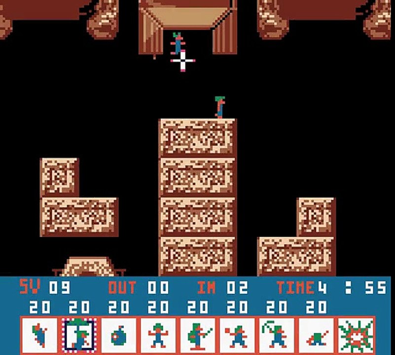 Lemmings & Oh No! More Lemmings online multiplayer - gbc