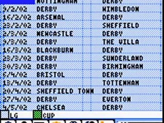 Player Manager 2001 online multiplayer - gbc