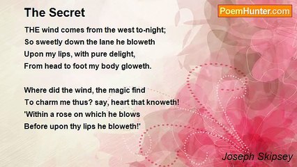 Joseph Skipsey - The Secret