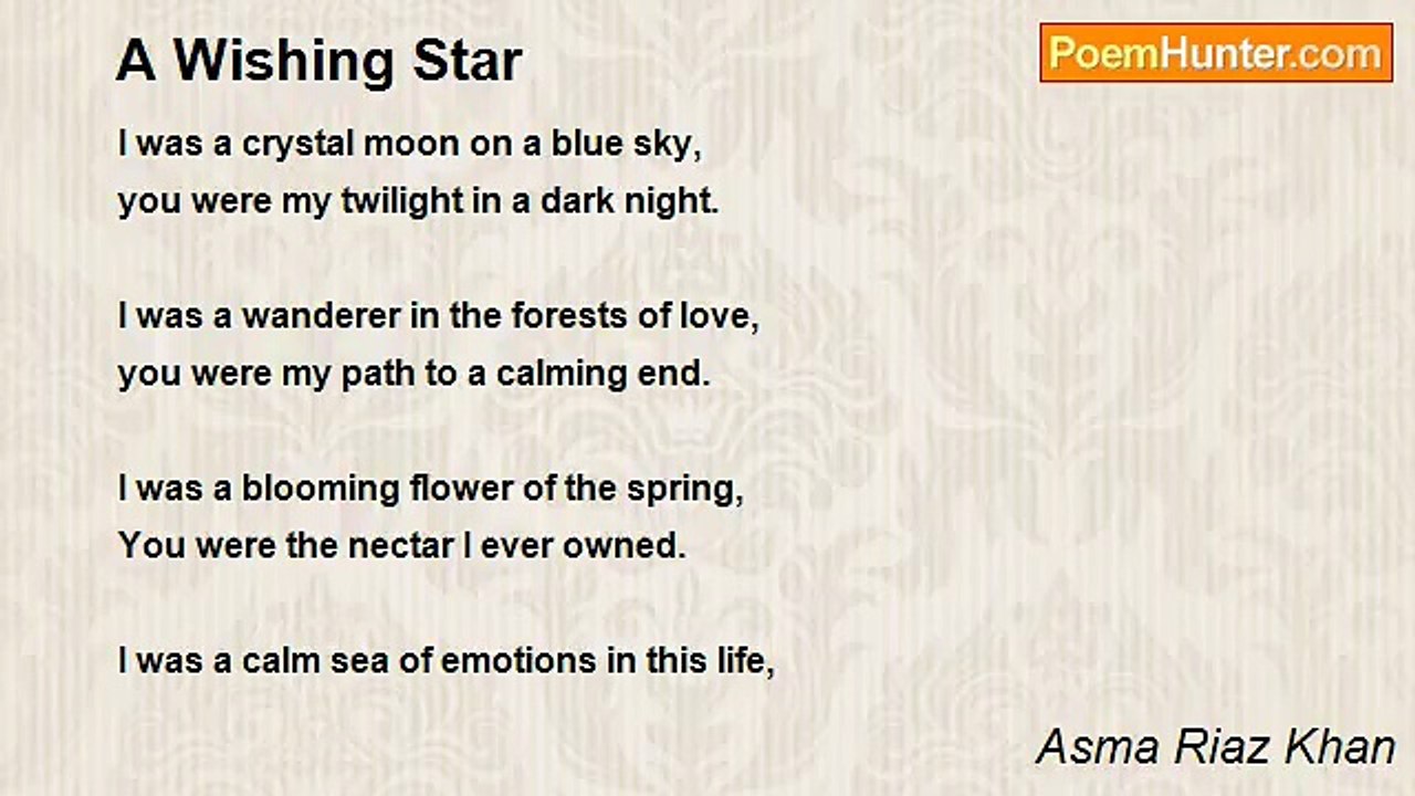 Asma Riaz Khan - A Wishing Star
