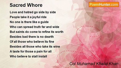 Descargar video: Col Muhamad Khalid Khan - Sacred Whore