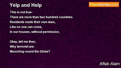 Aftab Alam - Yelp and Help