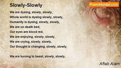 Aftab Alam - Slowly-Slowly