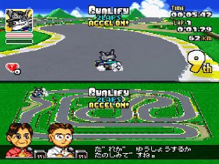 SD F-1 Grand Prix online multiplayer - snes