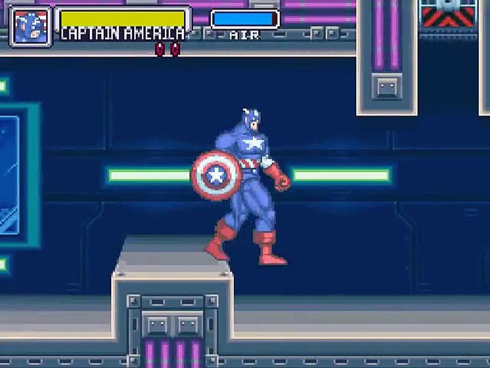 Marvel Super Heroes in War of the Gems online multiplayer - snes