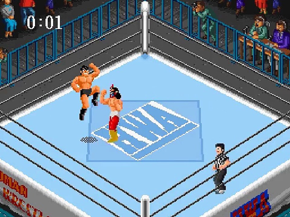 Super Fire Pro Wrestling online multiplayer - snes