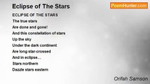 Orifah Samson - Eclipse of The Stars