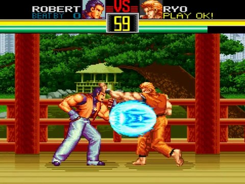 Art Of Fighting online multiplayer - snes