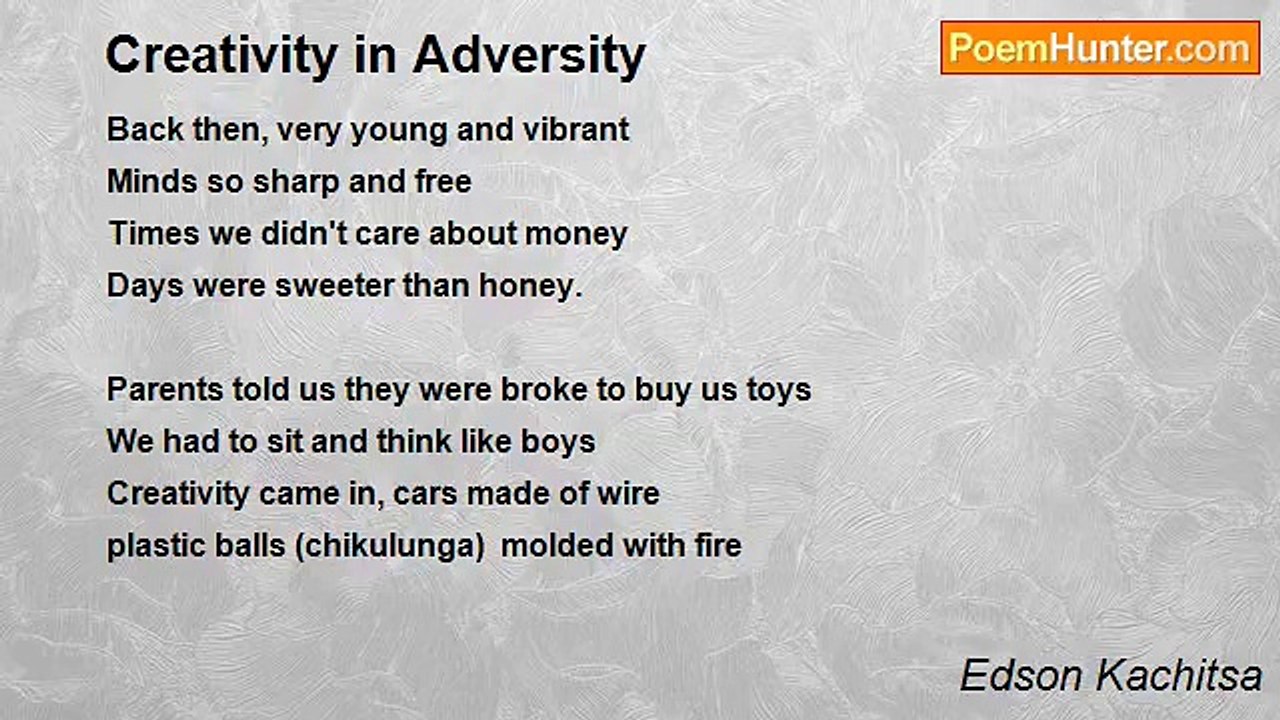 Edson Kachitsa - Creativity in Adversity