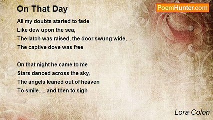 Lora Colon - On That Day