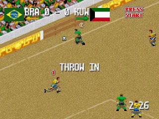 Head-On Soccer online multiplayer - snes