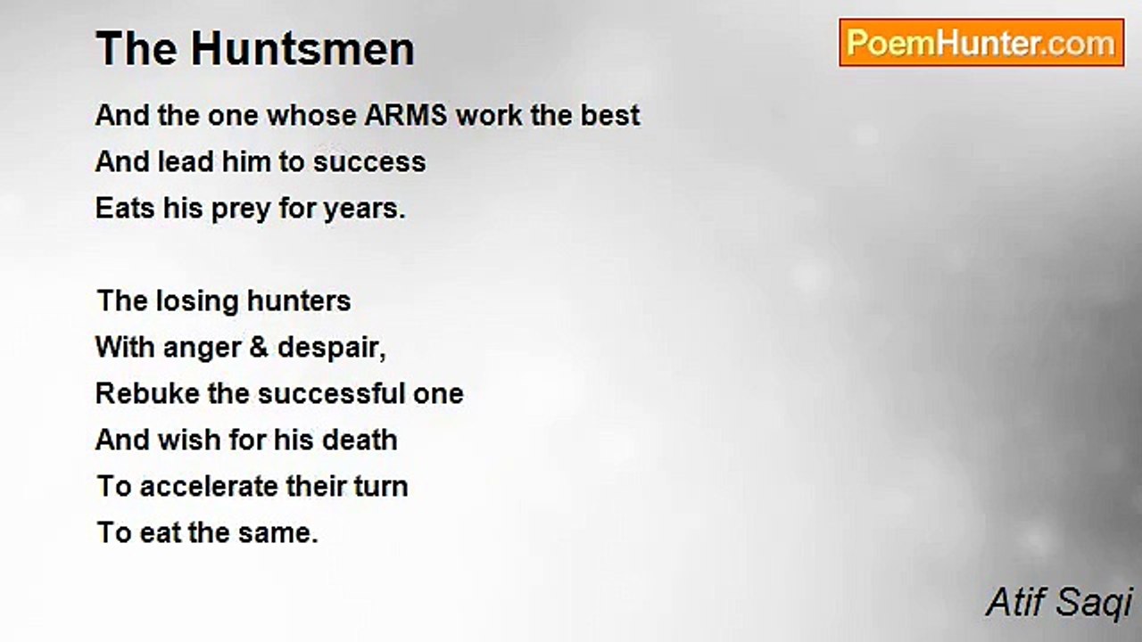Atif Saqi - The Huntsmen
