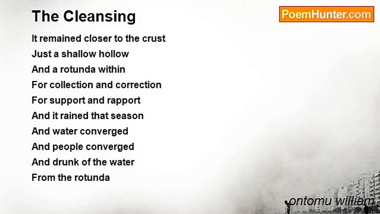 ontomu william - The Cleansing